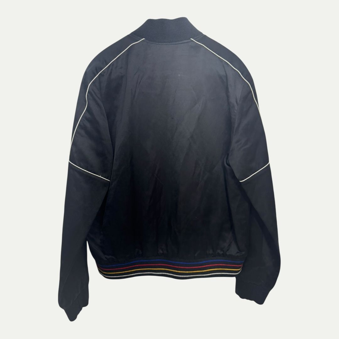 Saint Laurent YSL Patch Bomber Jacket Sz 50(M)