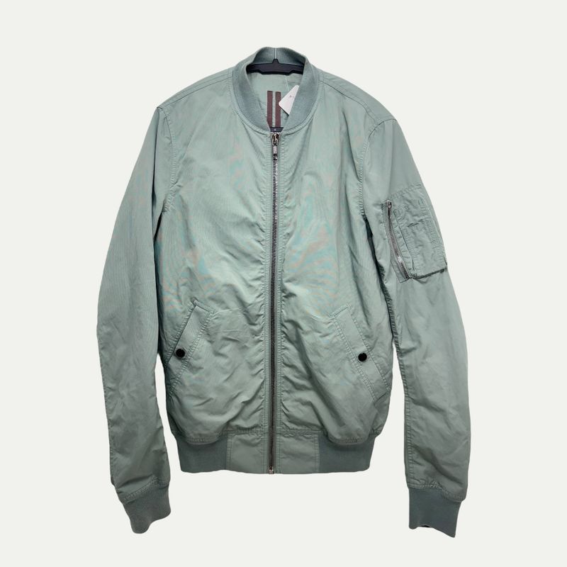 Rick Owens Drkshdw Marine Grey Bomber Sz S