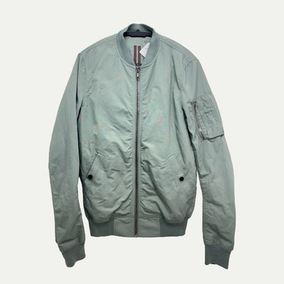 Rick Owens Drkshdw Marine Grey Bomber Sz S