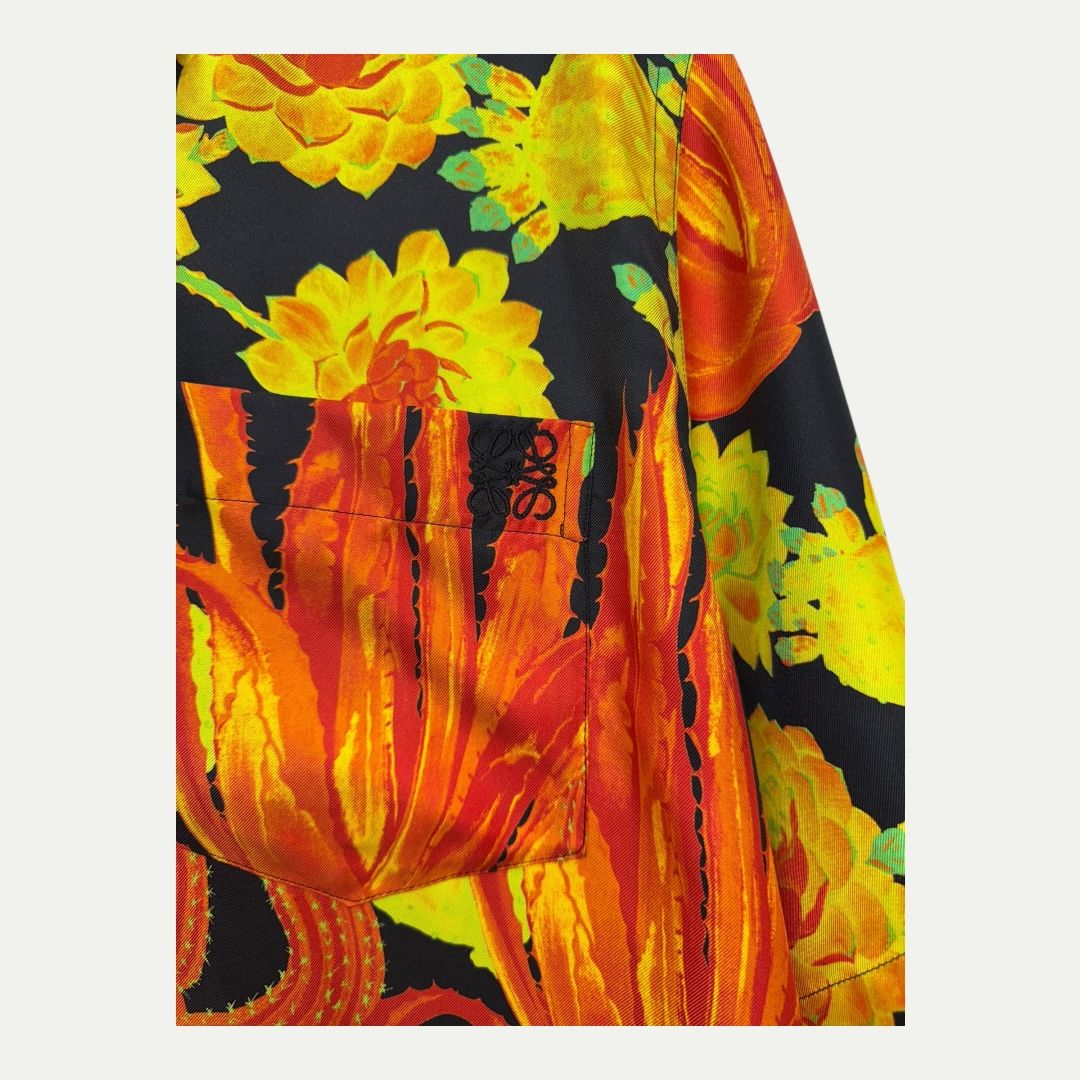 Loewe Paula&#39;s Ibiza Floral Shirt Sz 42(XL)
