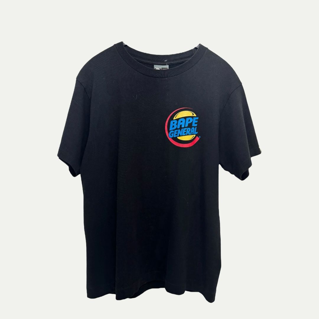 Bape General Burger Tee Sz M