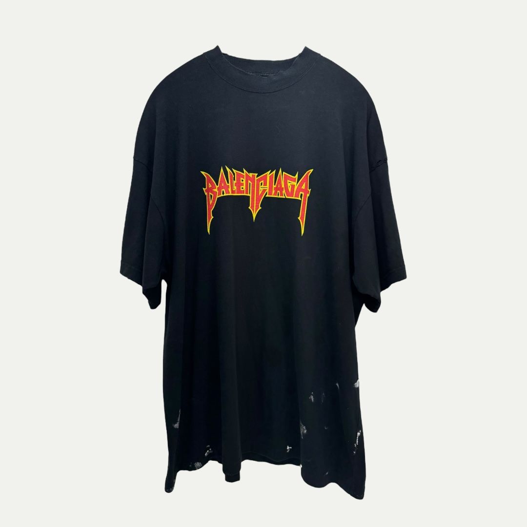 Balenciaga Metal Tee Sz 2(XXL)