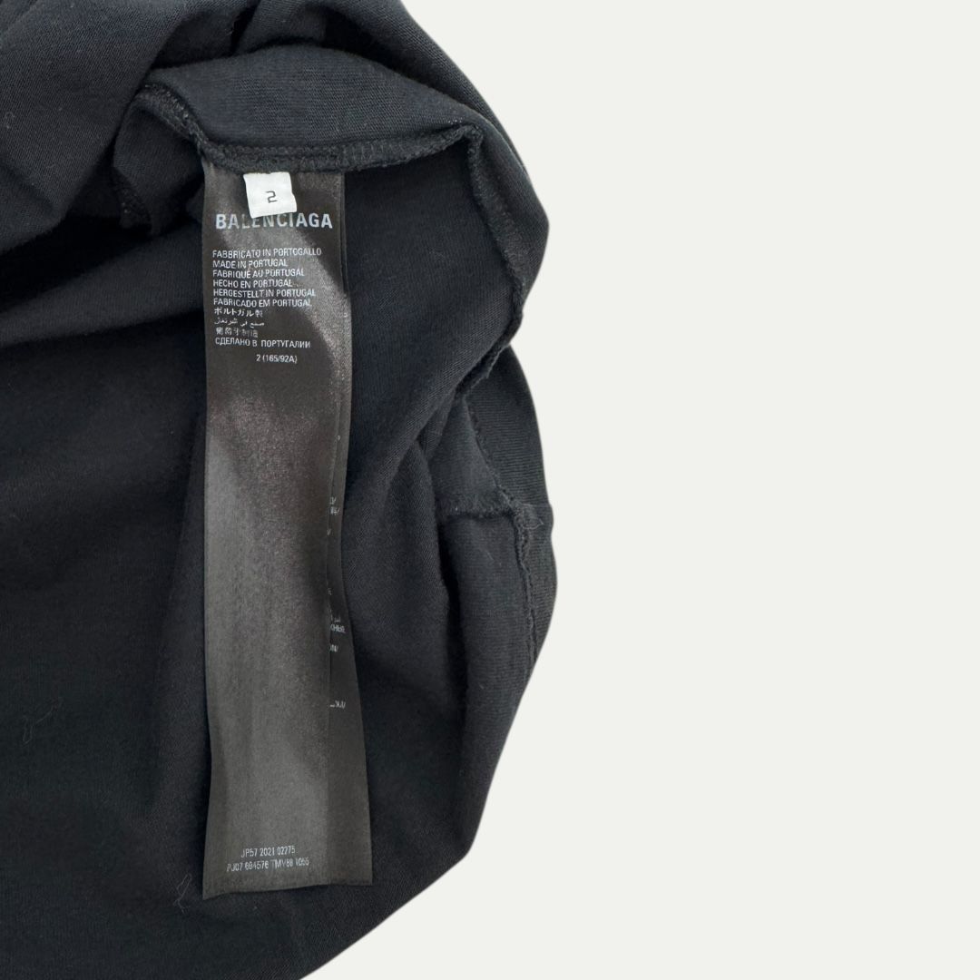 Balenciaga Metal Tee Sz 2(XXL)