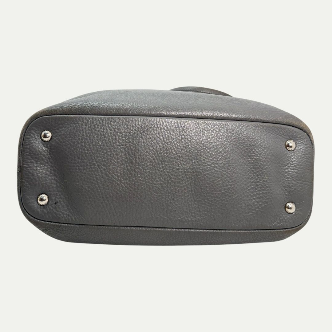 Prada Vitello Daino Side Zip Tote Bag