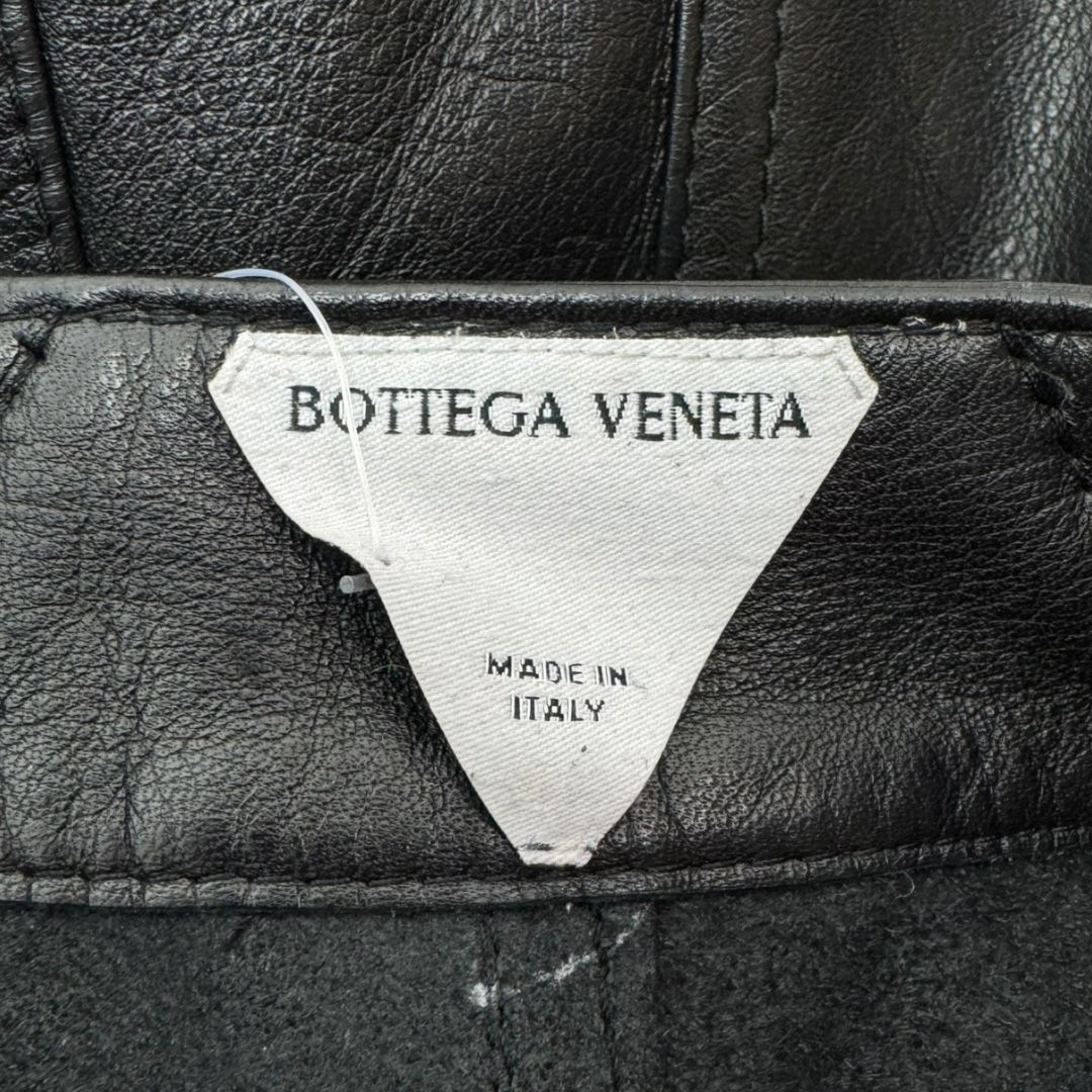 Bottega Veneta Leather Pants Sz 46(30)