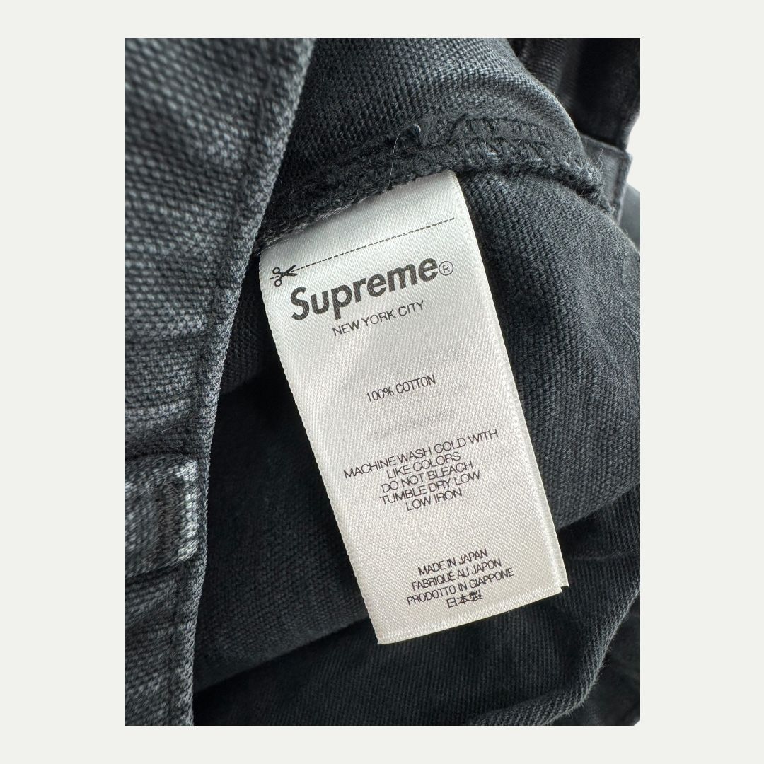 Supreme Distressed Double Knee Denim Sz 30