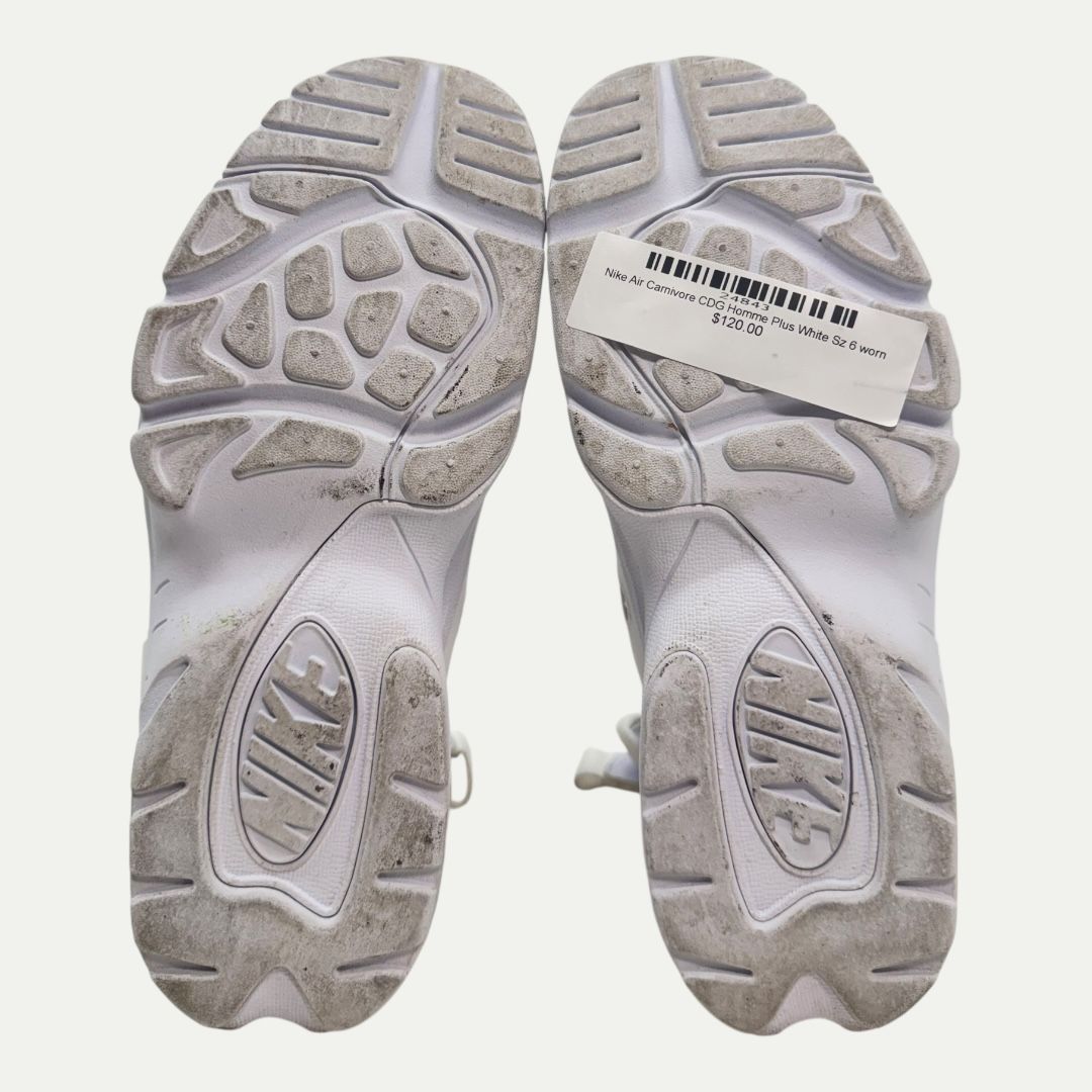 Nike Air Carnivore CDG Homme Plus White Sz 6m/7.5w