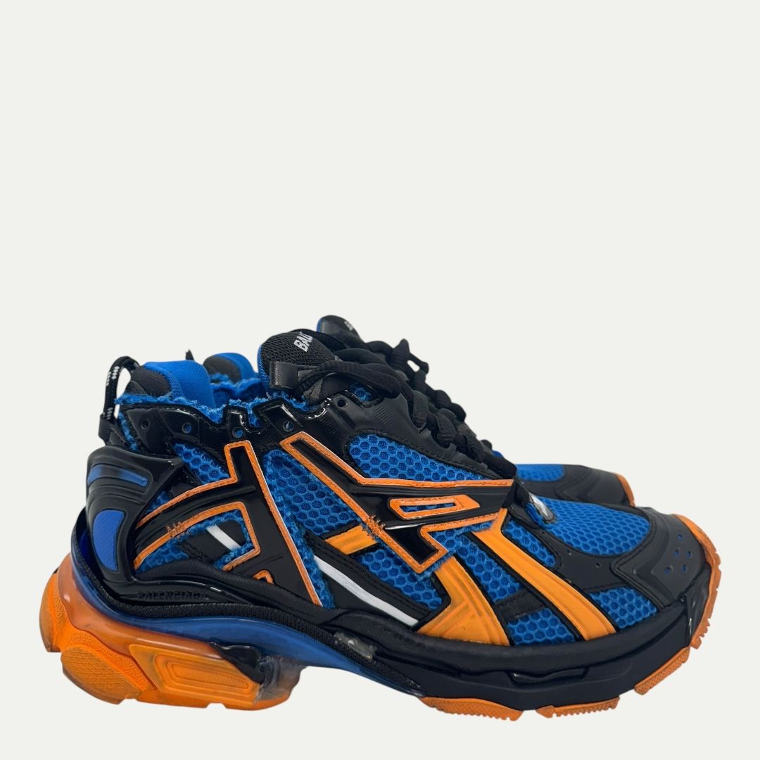 Balenciaga Blue/Orange Runner Sz 40(8m/9.5w)
