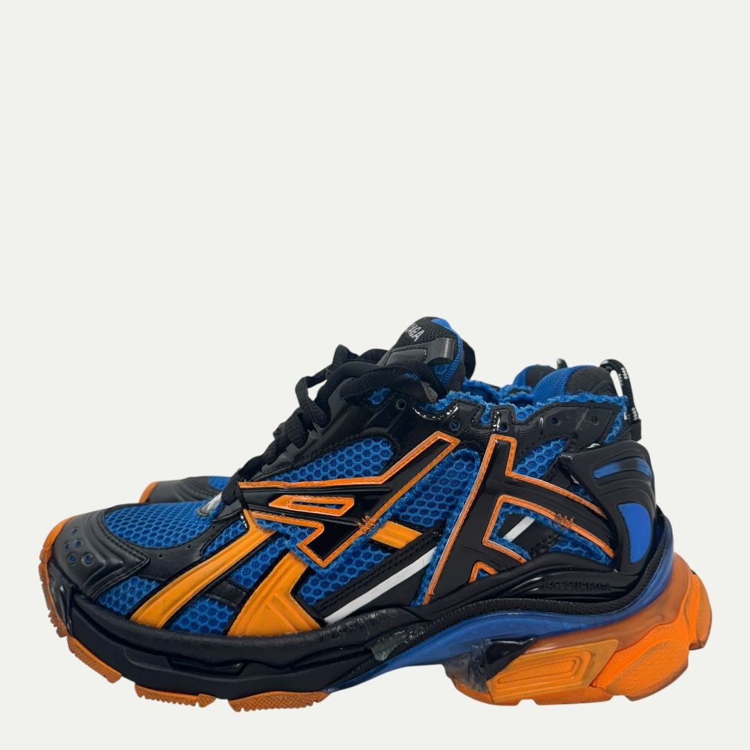 Balenciaga Blue/Orange Runner Sz 40(8m/9.5w)