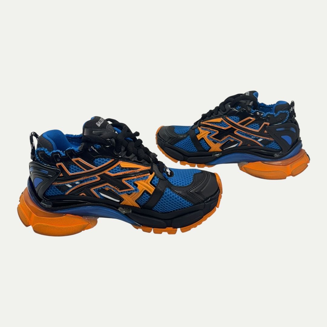 Balenciaga Blue/Orange Runner Sz 40(8m/9.5w)