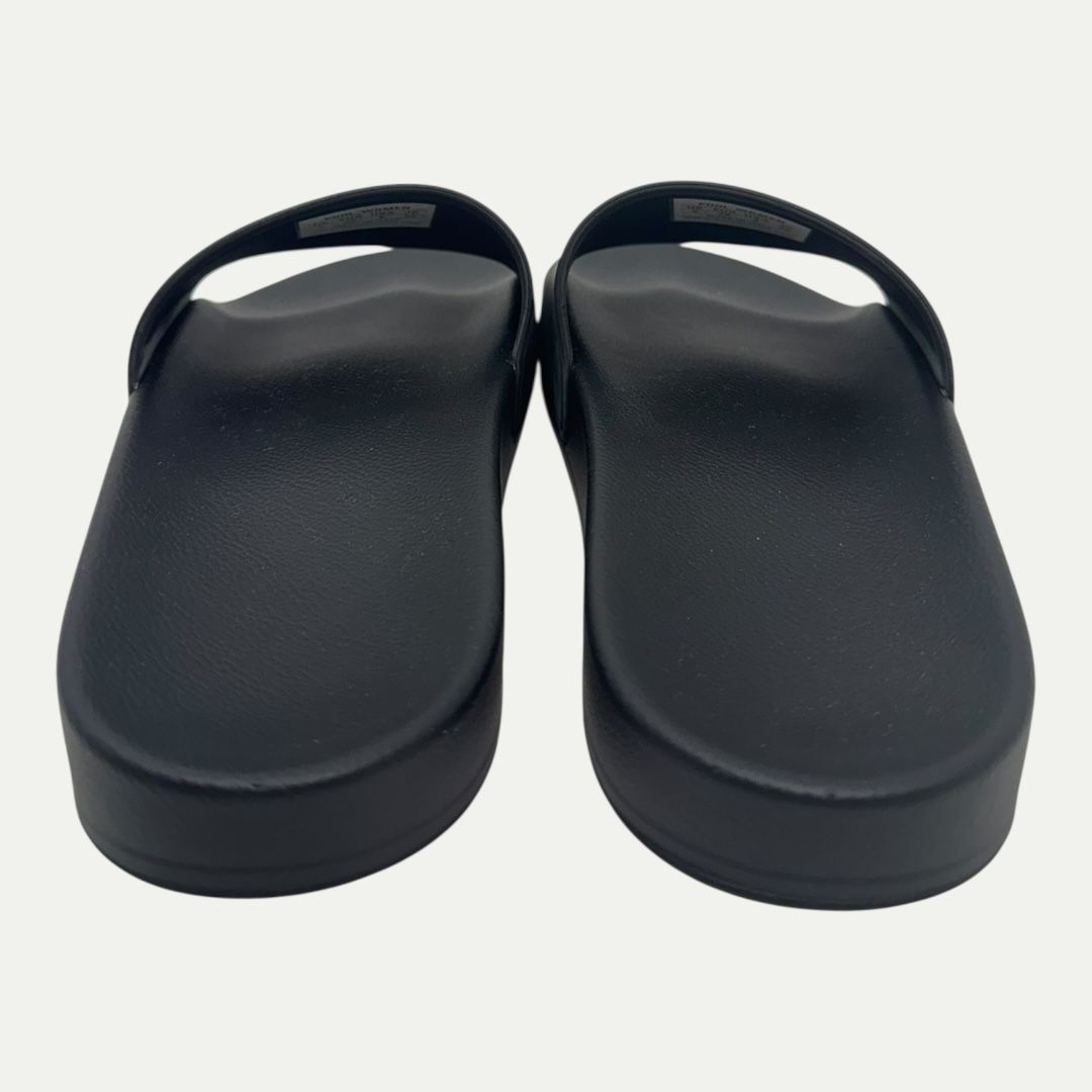 Balenciaga New York Logo Black Slide Sz 38(8)