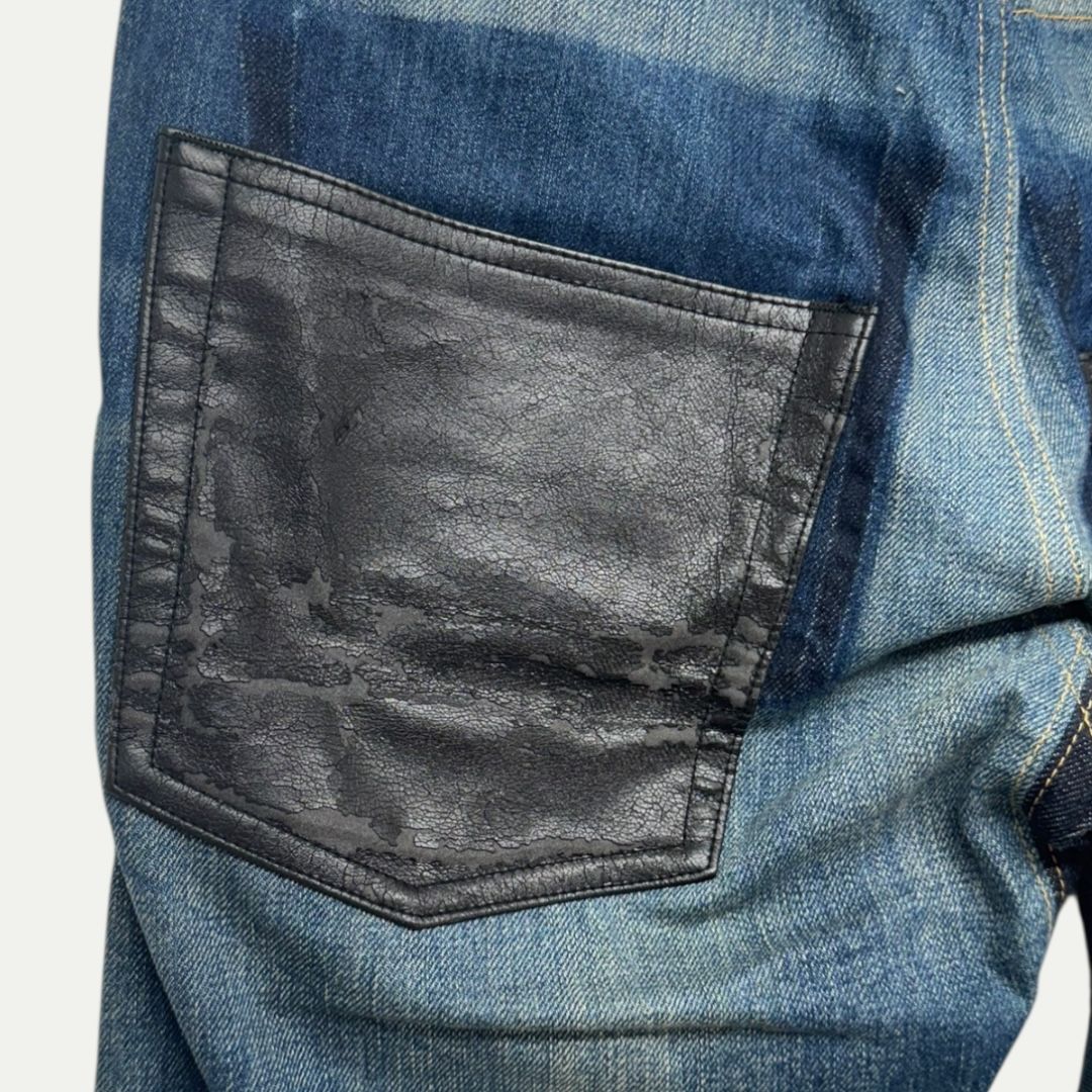 CDG Junya Watanabe Man Double Knee Patch Denim Sz M(32)