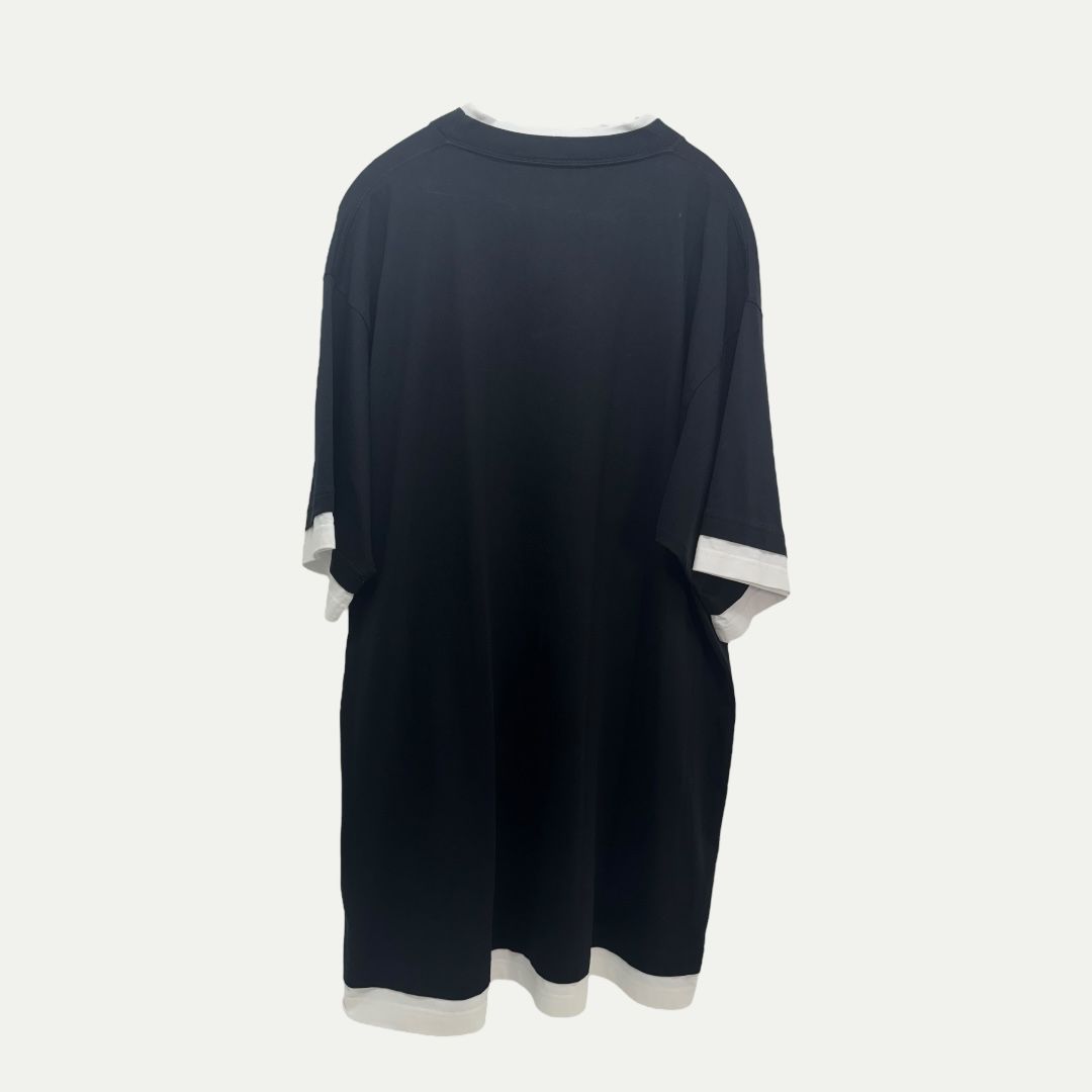 Balenciaga Two Piece Layered Shirt Sz L (oversized)