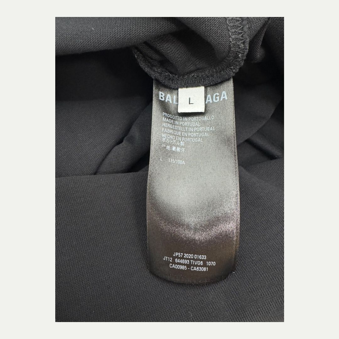 Balenciaga Two Piece Layered Shirt Sz L (oversized)