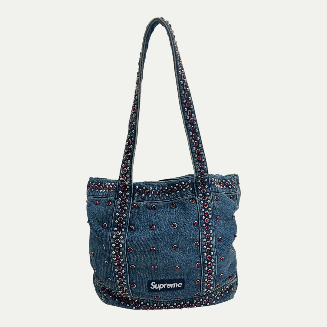 B.B. Simon x Supreme Denim Tote Bag