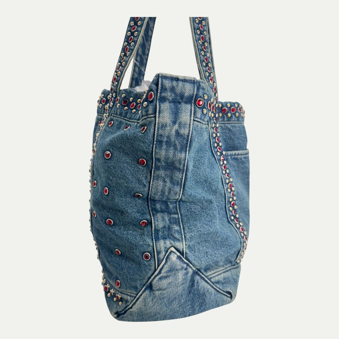 B.B. Simon x Supreme Denim Tote Bag