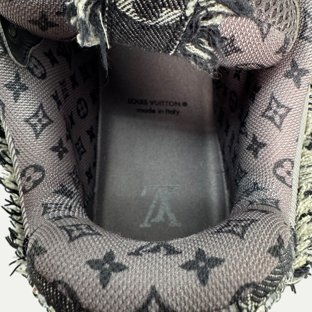 Louis Vuitton Swarovski Black Skate Sneaker Sz LV6 (8-8.5)