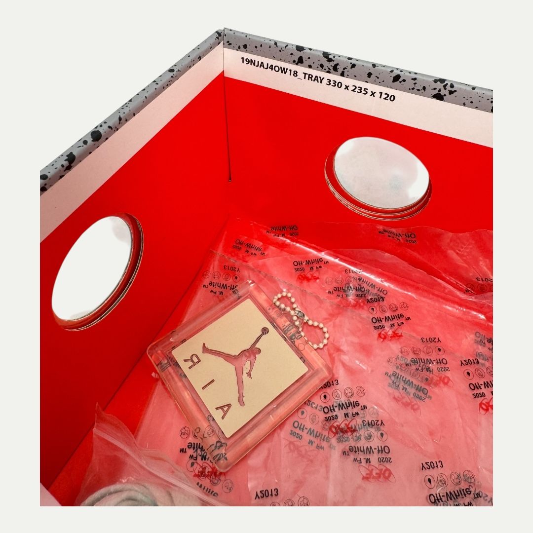 Jordan 4 Off White Sail Sz 10w/8.5m