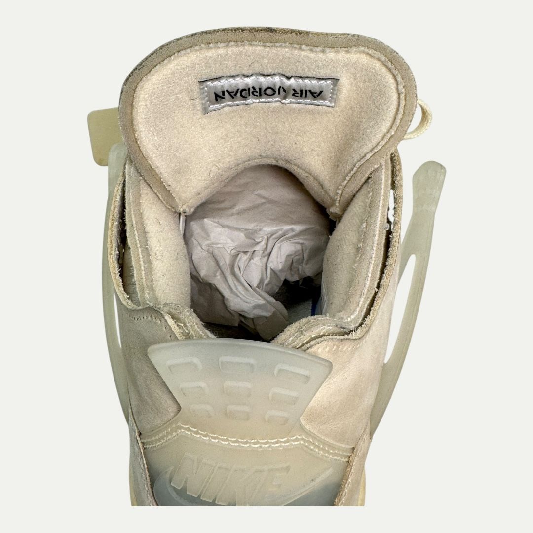 Jordan 4 Off White Sail Sz 10w/8.5m