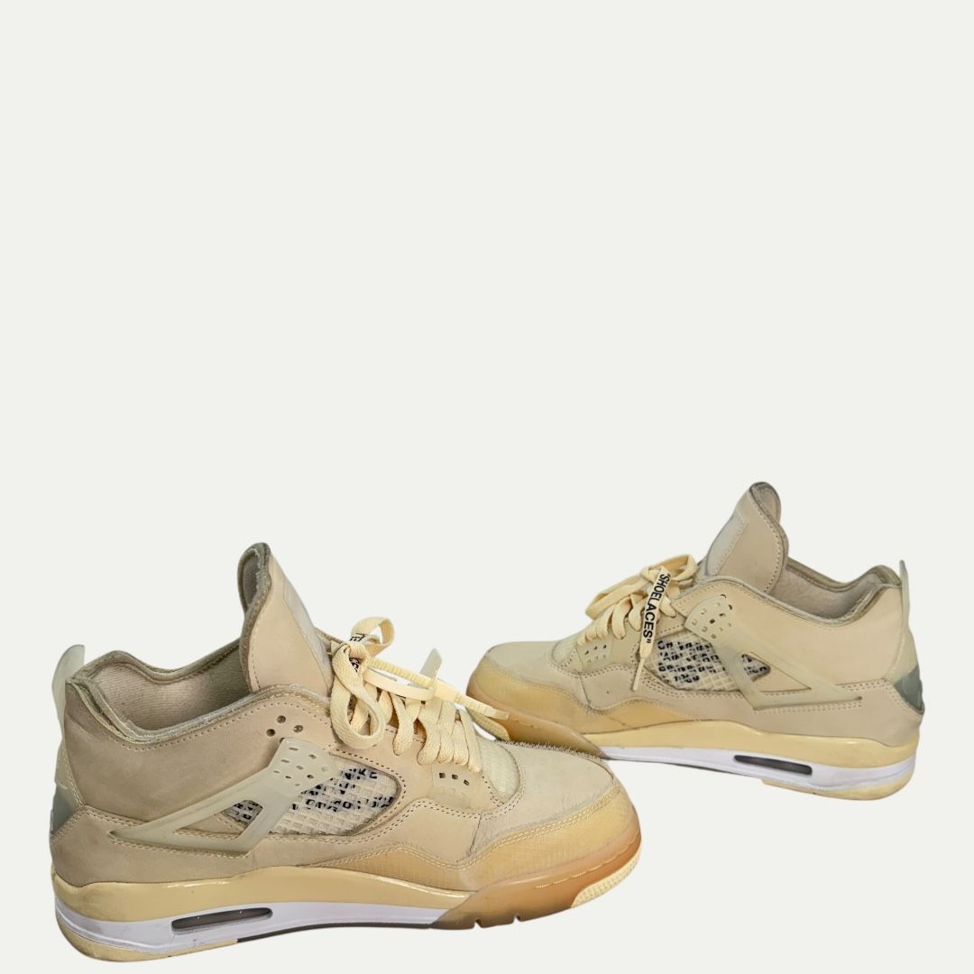 Jordan 4 Off White Sail Sz 10w/8.5m