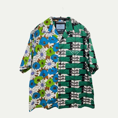 Prada Double Match Azzurro Sme Sz L