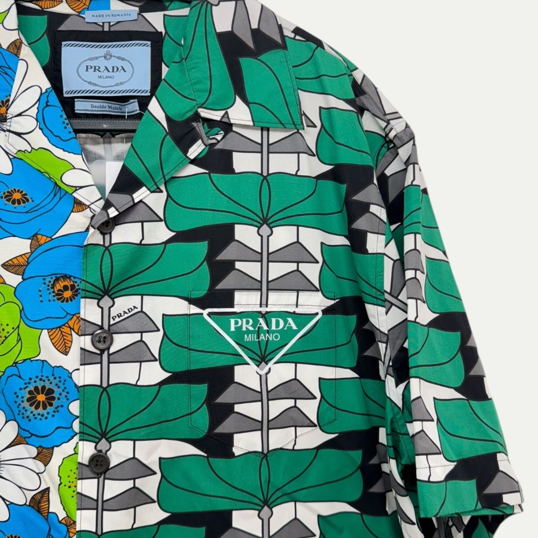Prada Double Match Azzurro Sme Sz L