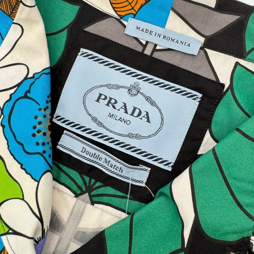 Prada Double Match Azzurro Sme Sz L