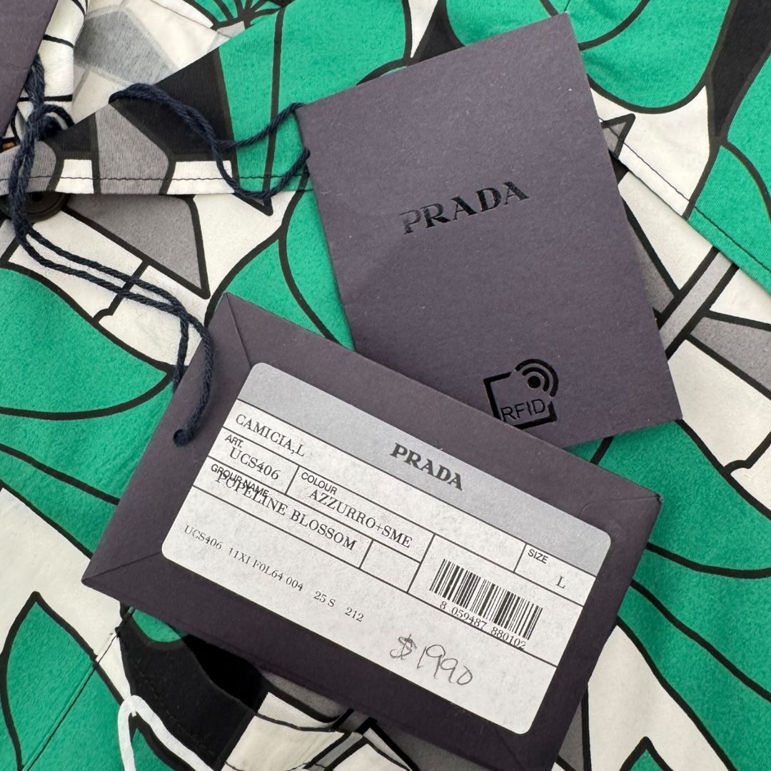 Prada Double Match Azzurro Sme Sz L