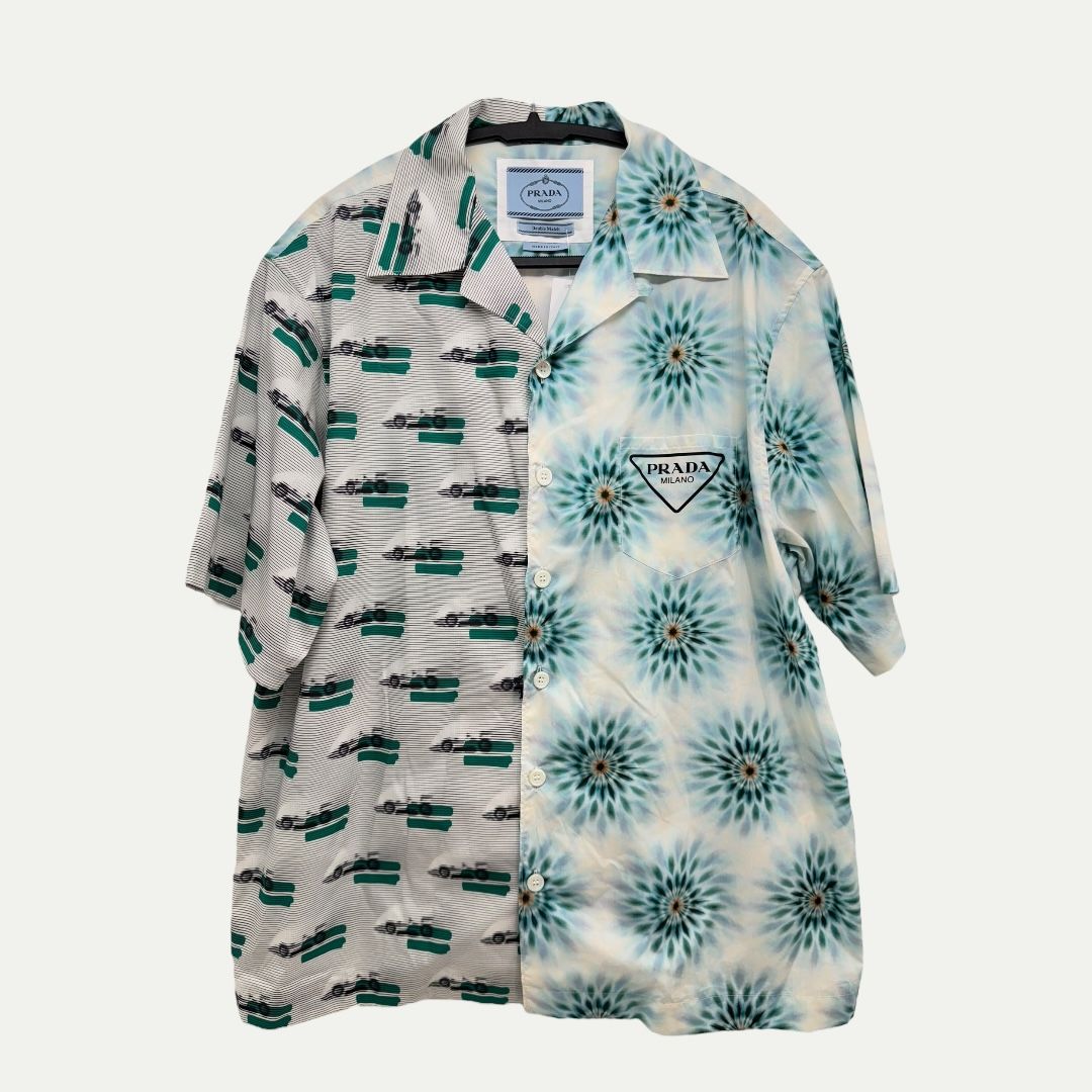 Prada Double Match Verde Sz XL
