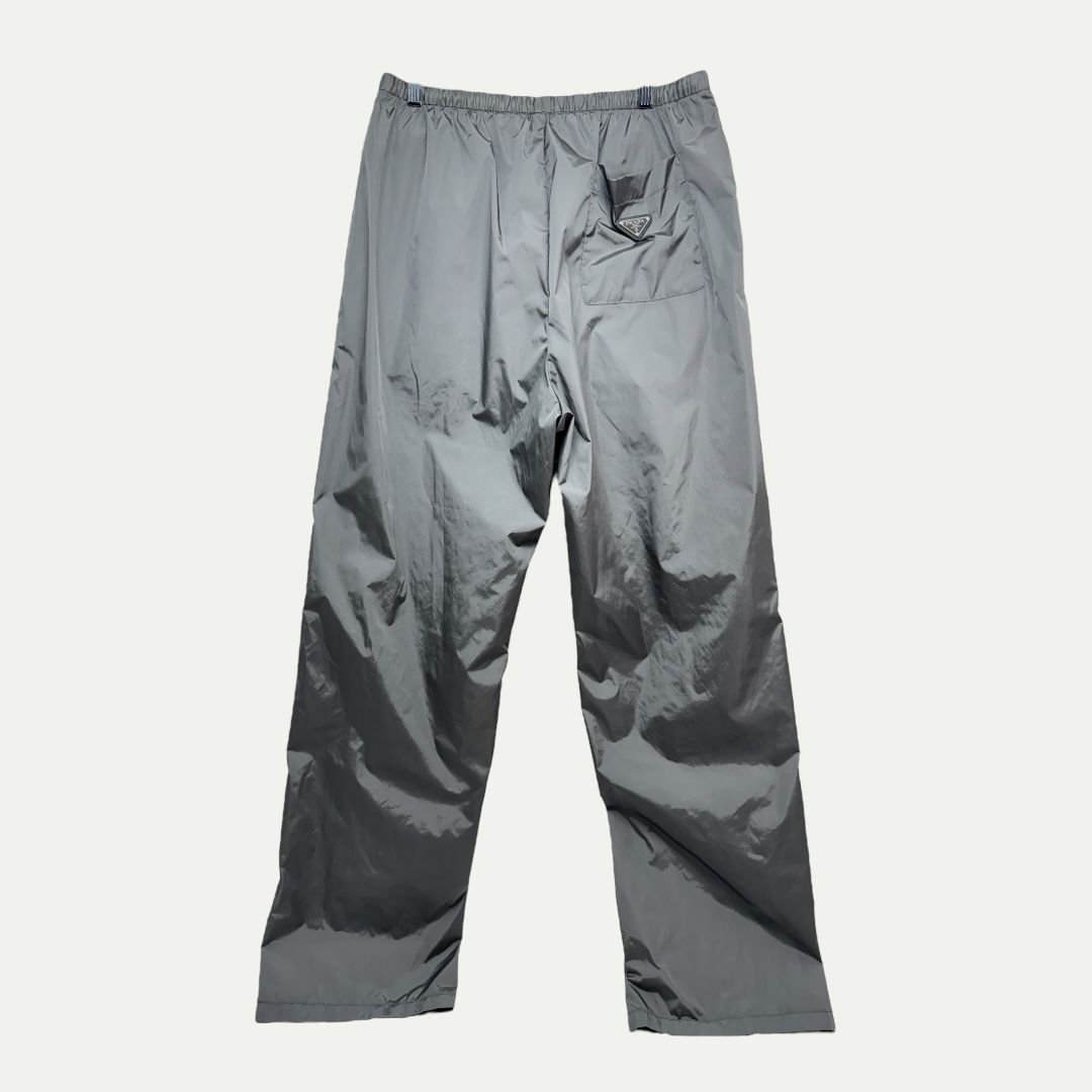 Prada Grey Re-Nylon Pants Sz S(32-36)