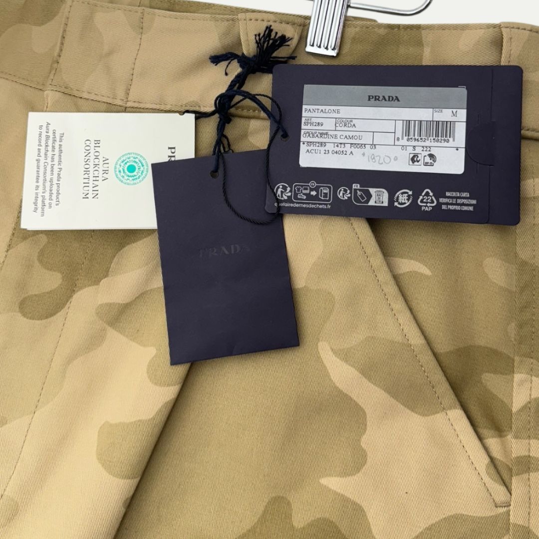 Prada Camo Cargo Shorts Sz M(34)