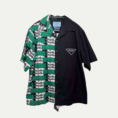Prada Double Match Smeraldo Sz M