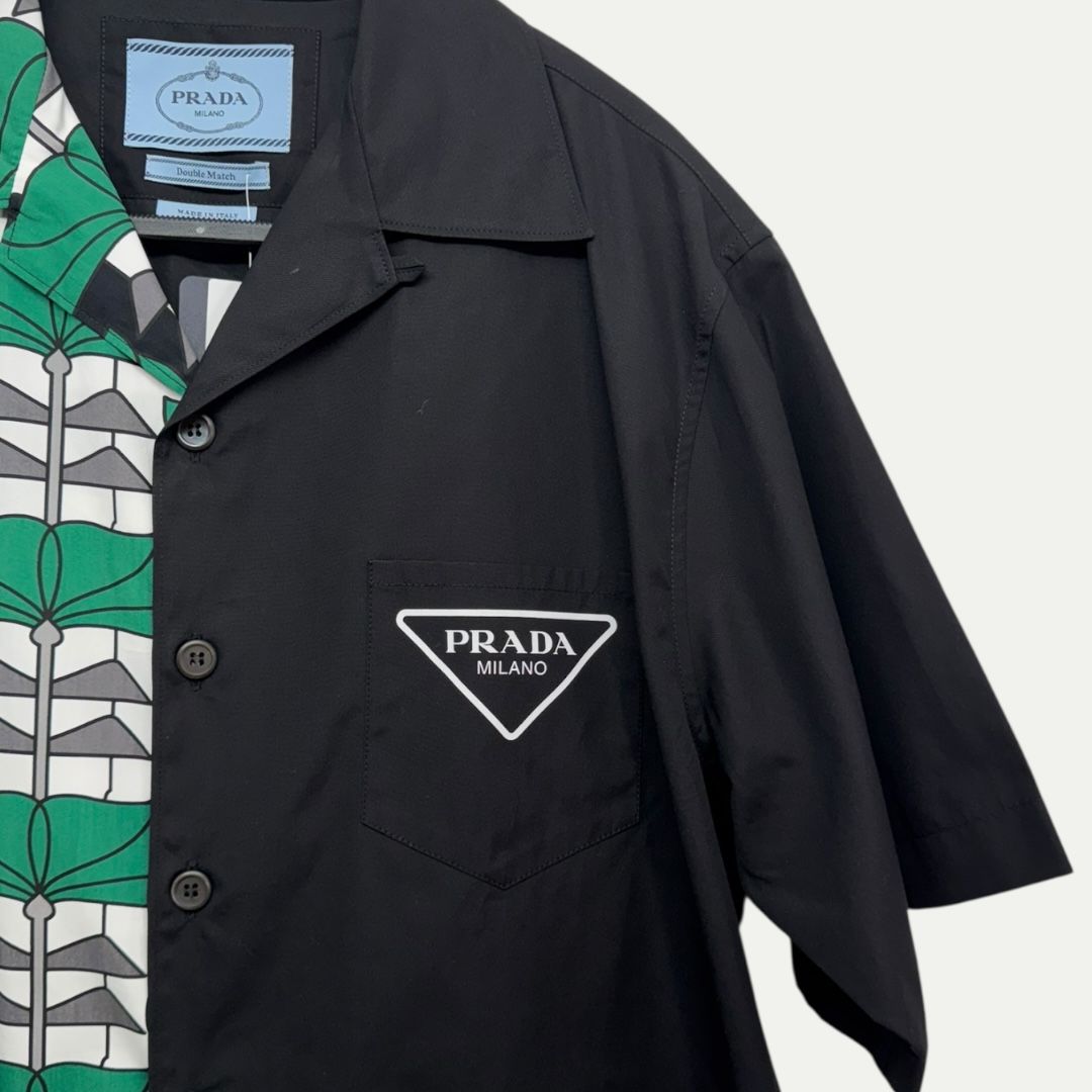 Prada Double Match Smeraldo Sz M
