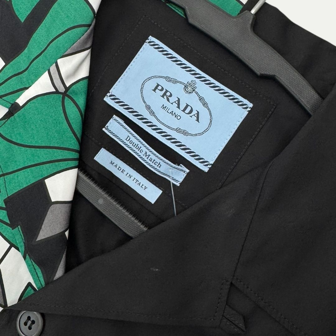 Prada Double Match Smeraldo Sz M