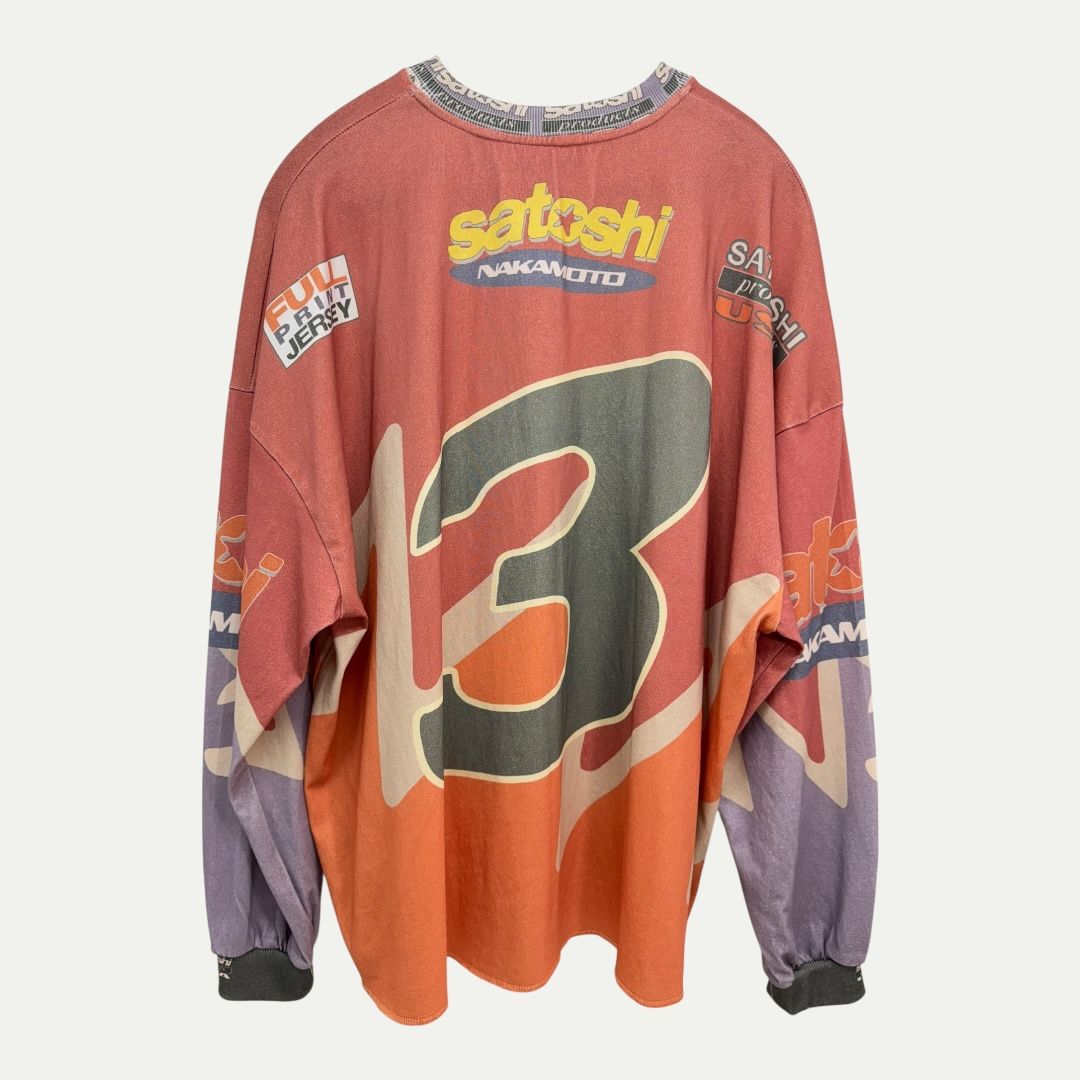 Satoshi Nakamoto Speedway L/S Sz XL