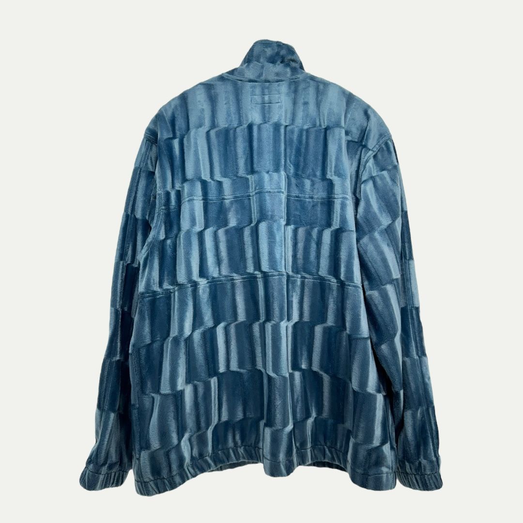 Supreme Velour Slate Track Jacket Sz XL