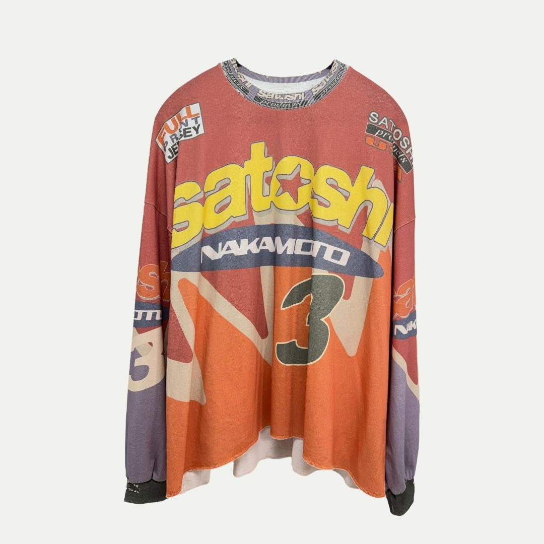 Satoshi Nakamoto Speedway L/S Sz XL