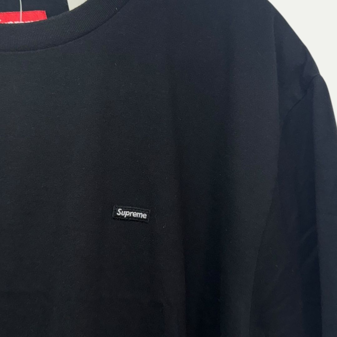 Supreme Black Small Box Logo Tee Sz XL