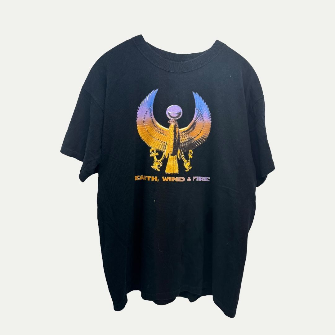 Vintage Earth Wind And Fire Tee Sz L