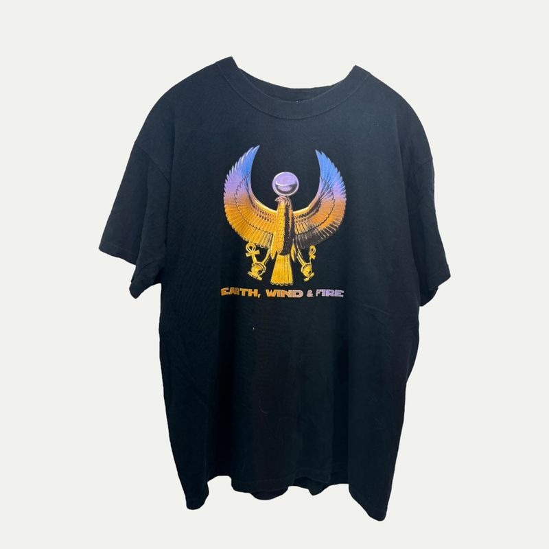 Vintage Earth Wind And Fire Tee Sz L