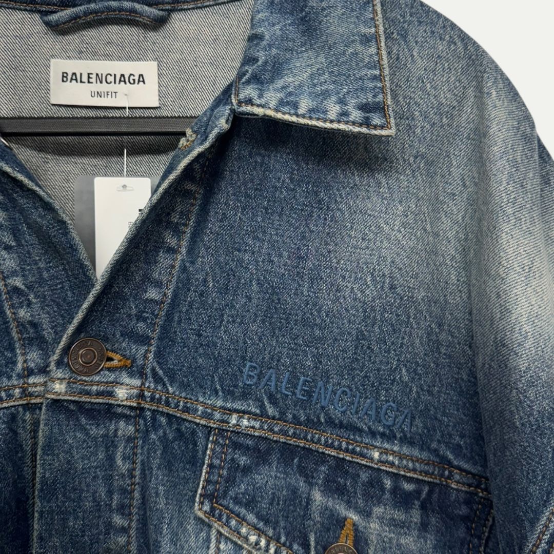 Balenciaga Denim Jacket Sz 2(XL)
