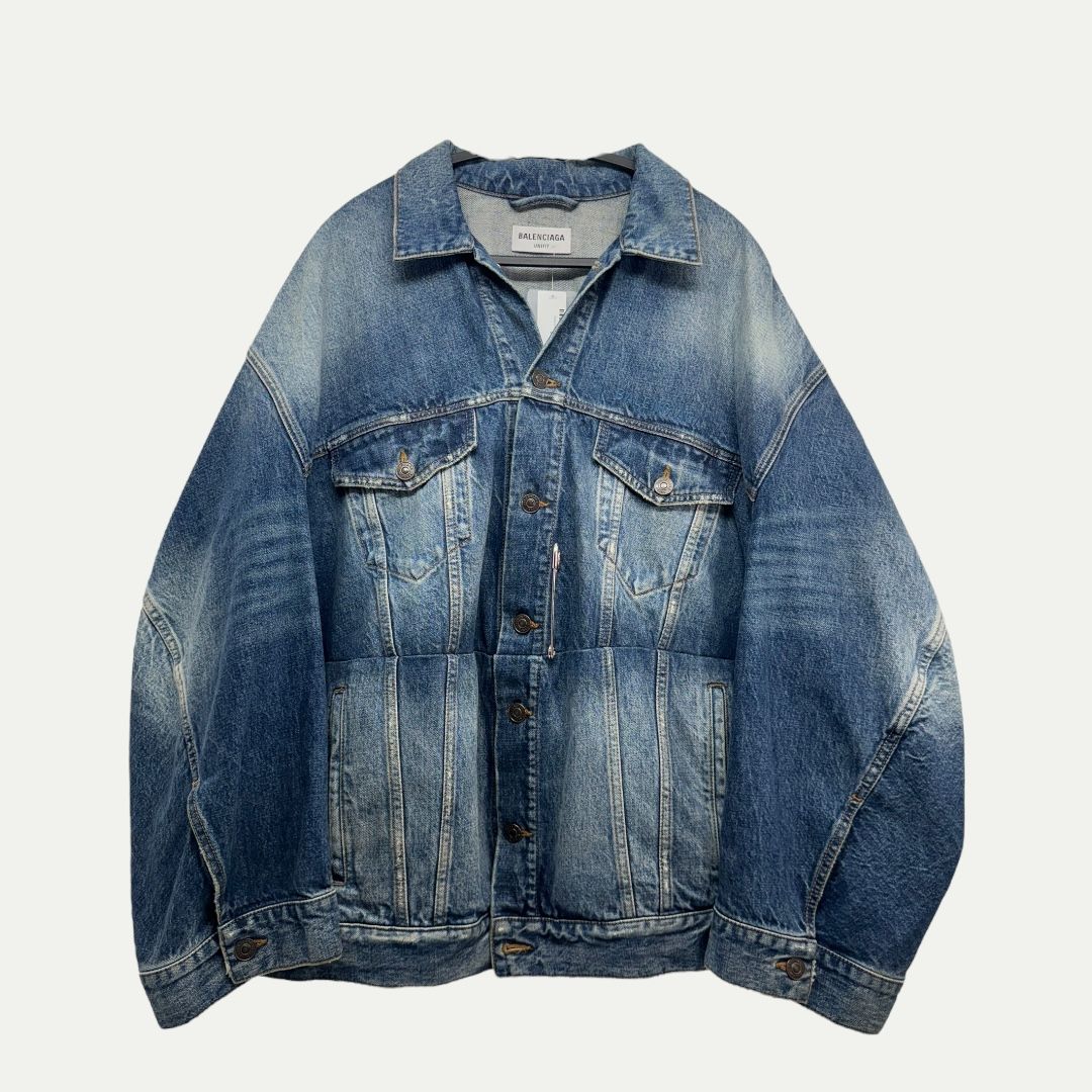 Balenciaga Denim Jacket Sz 2(XL)