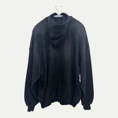 Balenciaga Skater Black Hoodie Sz L