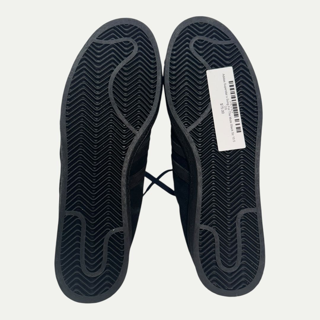 Adidas Superstar x Song For The Mute Black Sz 10.5(10.5-11)