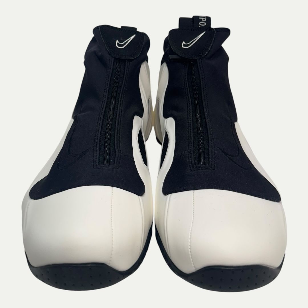 Nike Air Flightposite Sail Black Sz 9.5(9)