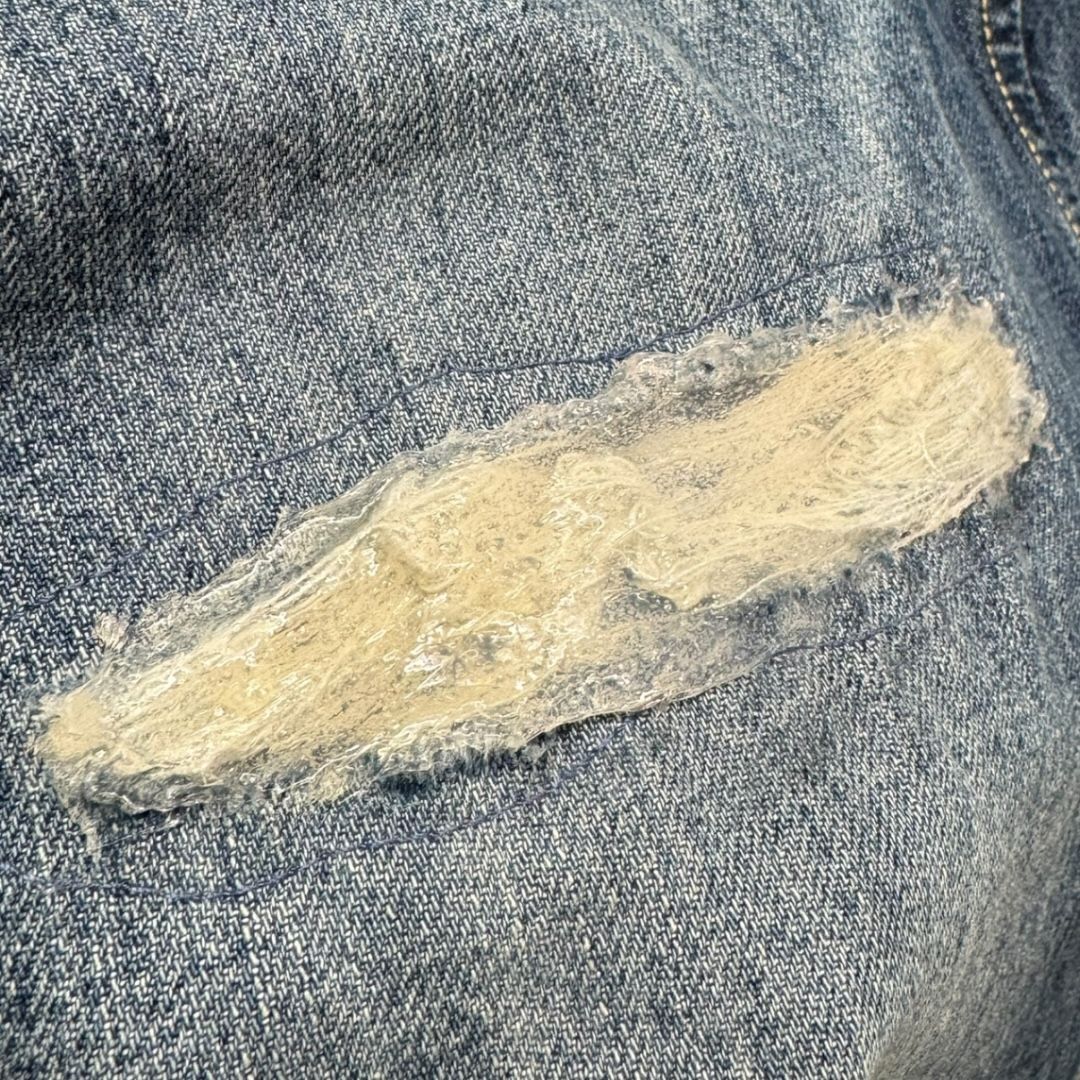 Our Legacy Vast Cut Rubber Repair Denim Sz 28(30)