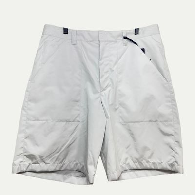 Prada White Re-Nylon Shorts Sz 50(34)