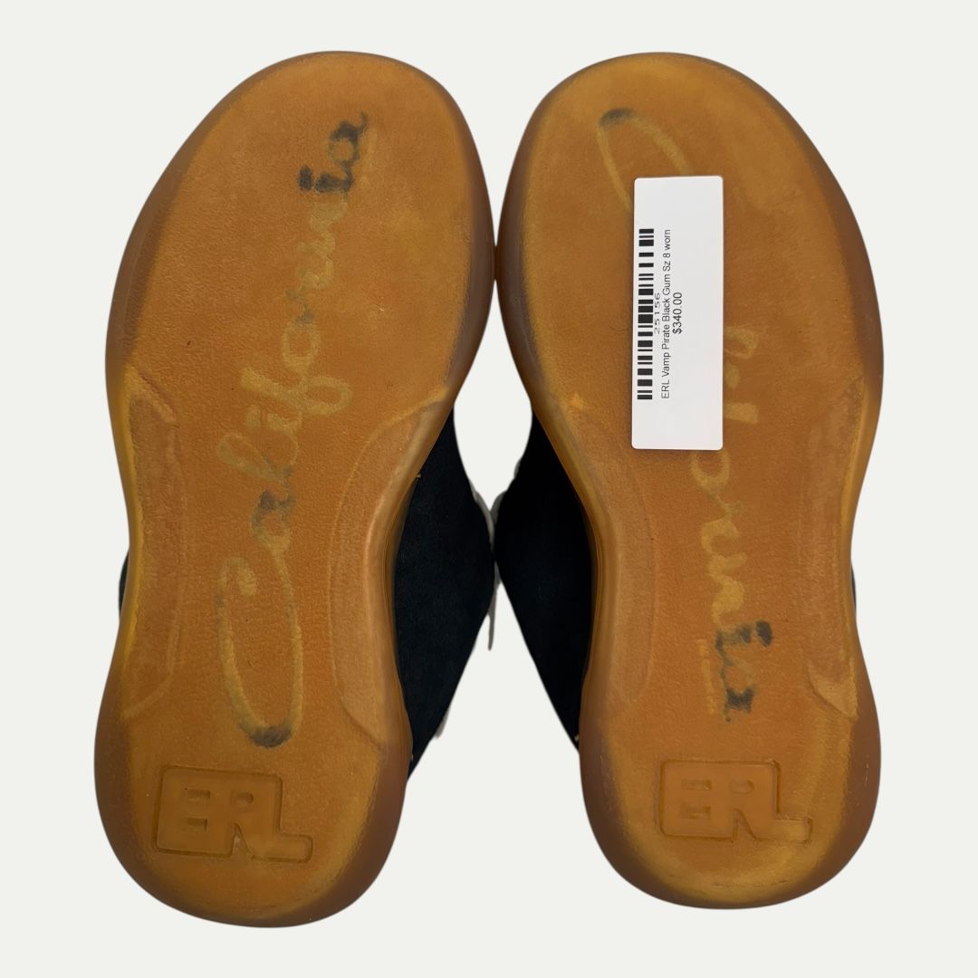 ERL Vamp Pirate Black Gum Sz 8(7m/8w)