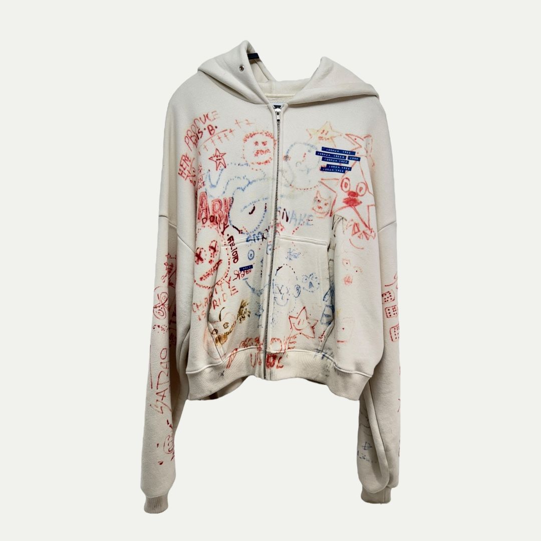 Paly Hollywood Art Basel Joshua Tree Hoodie Sz XS/S