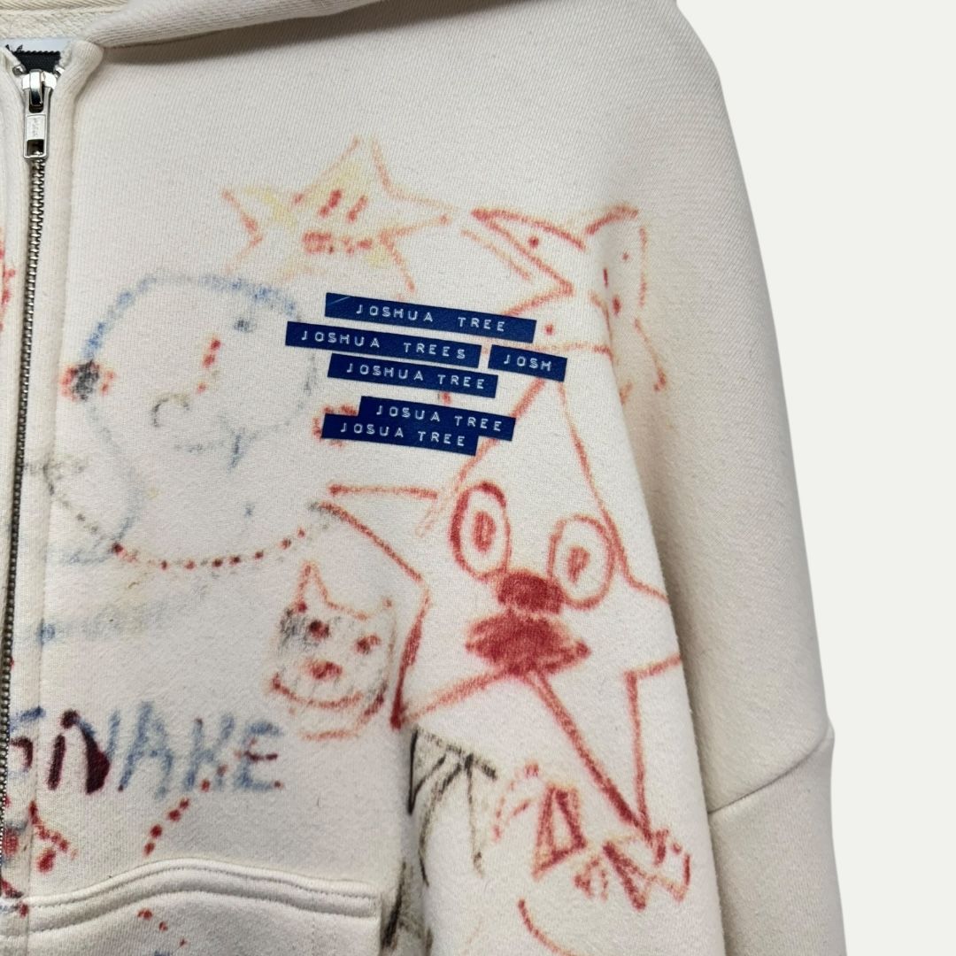 Paly Hollywood Art Basel Joshua Tree Hoodie Sz XS/S